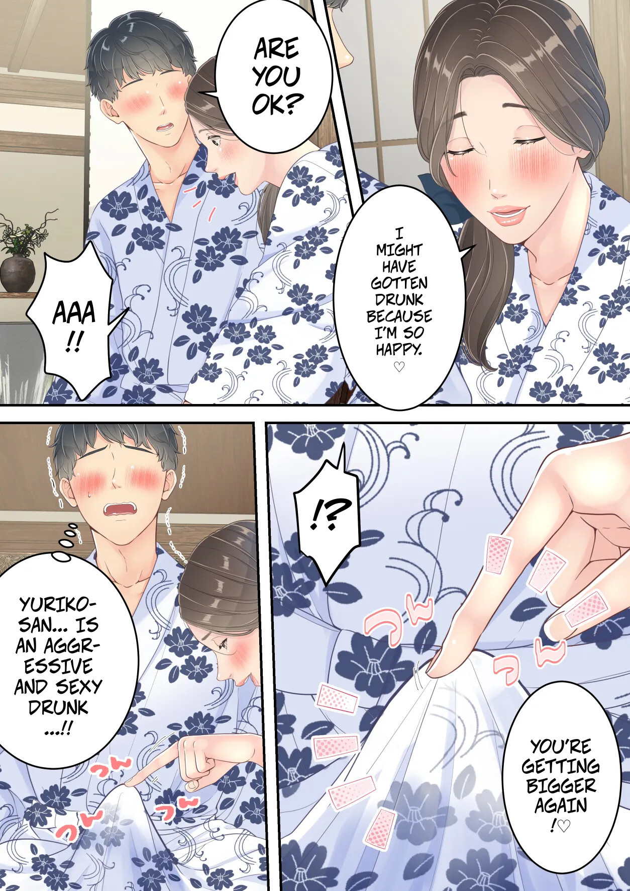Hentai Manga Comic-A Normal Mother Goes on a Sweet Affair Trip With a Boy the Same Age as Her Son-Read-65